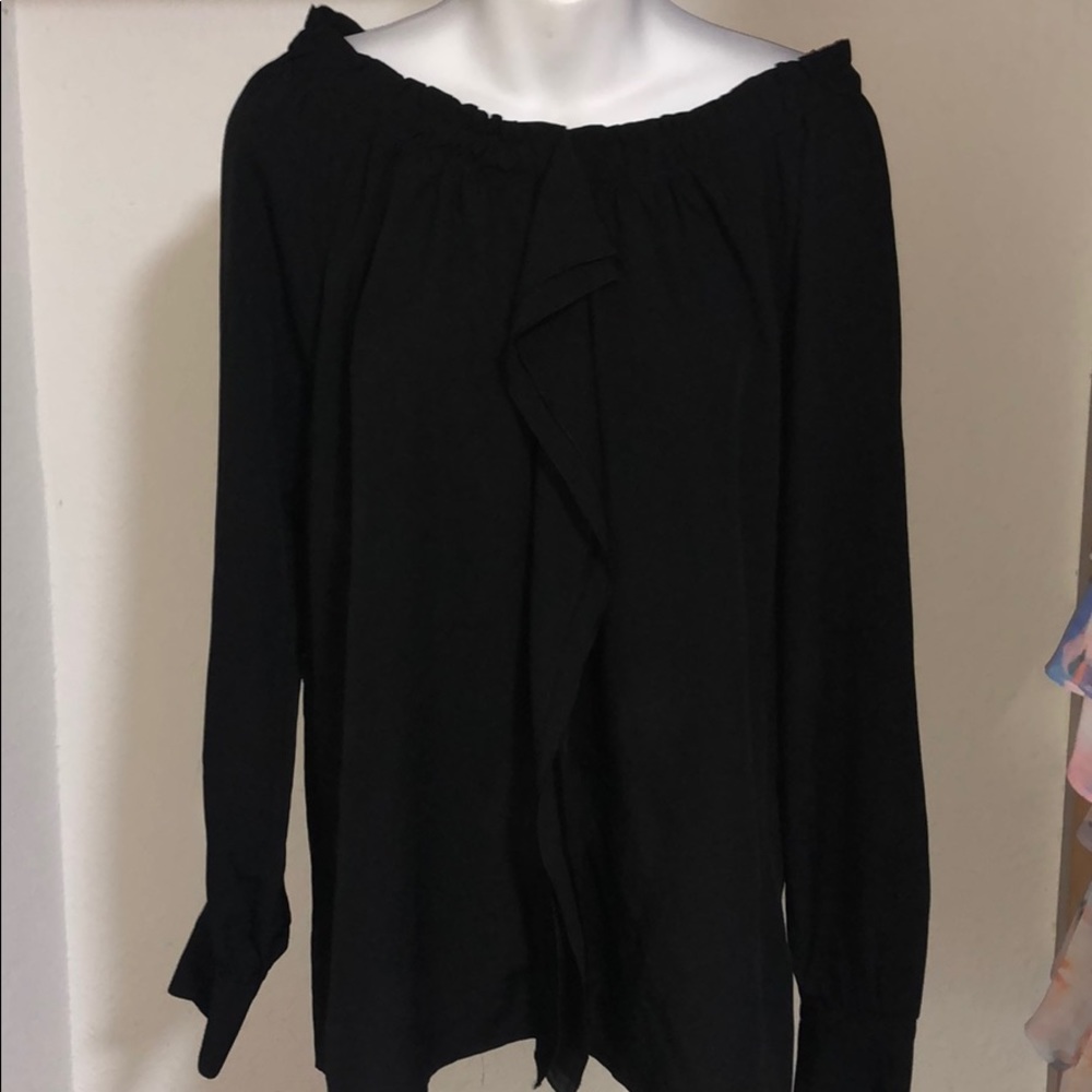 Simply Vera Wang Blouse Black